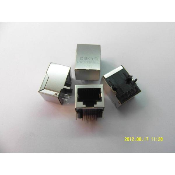 Quality IEEE 802.3 Single Port 8P8C RJ45 connector with 100 BASE-TX Filter for Computer wholesale