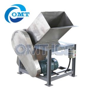 Electric Stainless Steel Ice Crushing Machine for Round Ice Block 10-100ton
