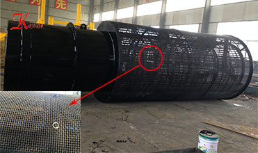 100 Ton/hr Gravel Gold Trommel Screen Machine Gold Digging Equipment