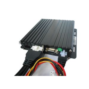 4 Channel Car DVR System , 4 Channel Vehicle DVR With GPS And Wireless Module