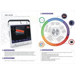 Panoramic Focusing Color Doppler Machine With 4D Function Optional