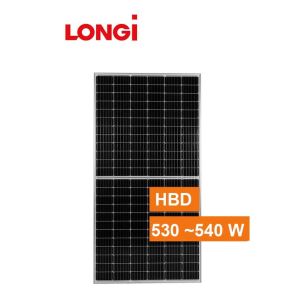 China Longi 9bb Hbd Bifacial 520w 530w 535w Mono Solar Panels on sale