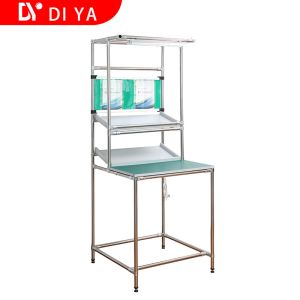 Foldable And Movable FIFO Storage Racks DY230 With Shelves Exhibition Pipe