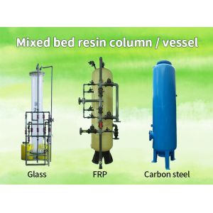 Stainless Steel Demineralized Water Plant 10000L Capacity With PLC Control