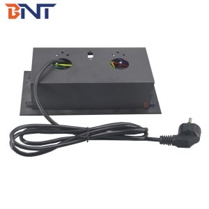 with muti-functional configuration usb charger media hidden pop up tabletop