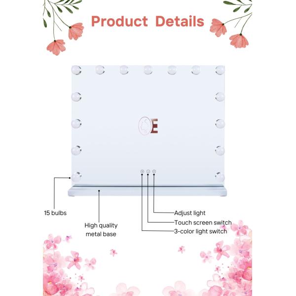 OEM Embellir Hollywood Mirror Illuminated Countertop Vanity