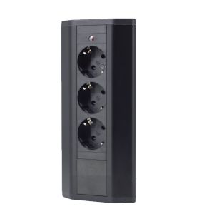 OEM/ODM Corner power socket EU Electric Power socket with 3 AC power outlet