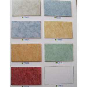 China different colour vinyl flooring with colourful dots on sale