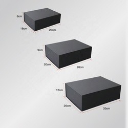 In Stock Luxury Matt Lamination Magnetic Folding Cardboard Box Garment Baby