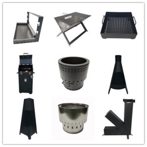 Factory Customized Diameter 13.5 Inches Round Stainless Steel Folding Portable