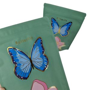 Customized Resealable Mylar Bags with Zipper Digital Printing Gummie Candy