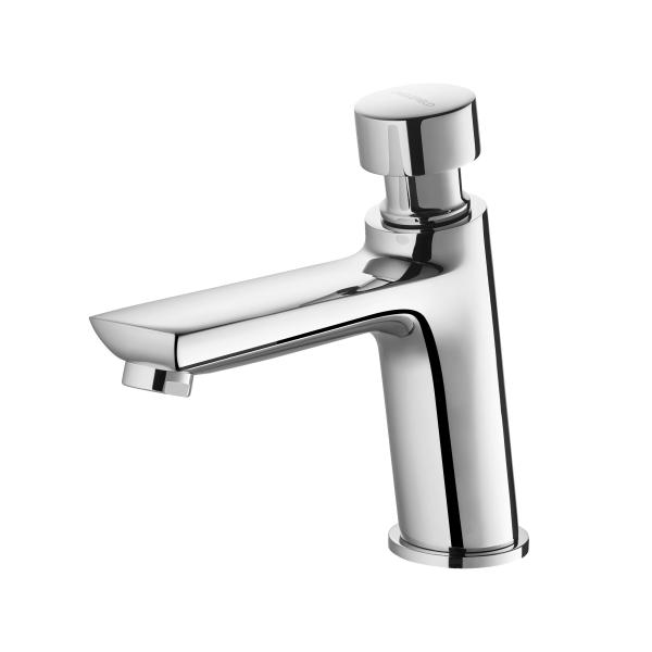 Chrome Plating Self Closing Metering Faucets Self Closing Sink Taps Erosion