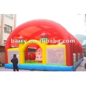 Teenagers Inflatable Bouncy Castle For Theme Park Tear Resistance