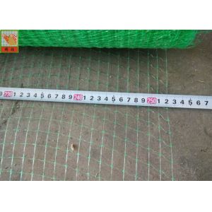 Bi - Oriented Erosion Control Plastic Mesh Brown / Green / Black Color