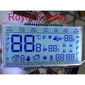 Monochrome Segment 6 Digits Custom Fuel Dispenser LCD Display