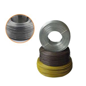 Economical Custom Design Yellow PVC Coated Baling Wire for Baling Building