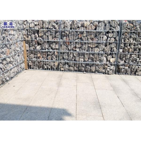 Quality Outdoor Welded Mesh Gabions / Galvanized Wall Basket Fast Delivery wholesale
