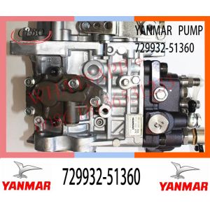 729932-51360 YANMAR Diesel 4TNV98 4TNV98T Engine Fuel Injection Pump 729974