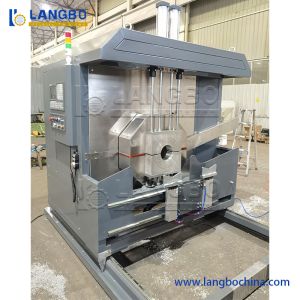 China Automatic Threading Machine 400mm PVC PE Pipe Threading Machine on sale