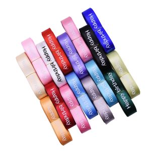Wholesale Custom Printed Silk Ribbon Satin Ribbon Tape Grosgrain Ribbon With