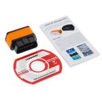 Red Wifi Car Diagnostic Tool KW903 bluetooth Display Current Sensor Data