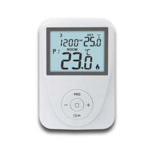 China White LCD Display Underfloor Heating Room Thermostat for Underfloor Heating Systems Compatibility on sale
