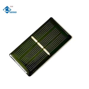 0.36W Customized Epoxy Mini Solar Panel ZW-62325 Portable Epoxy Pet Mini Solar
