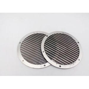 Corrosion Resistance 0.9mm Slot 40micron Wedge Wire Screen For Filter