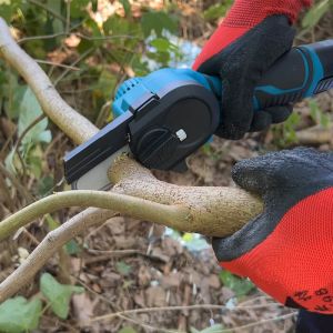 Power Garden Tools Electric Chainsaw 21V 3Inch Mini Cordless 1500Mah Lithium Ion