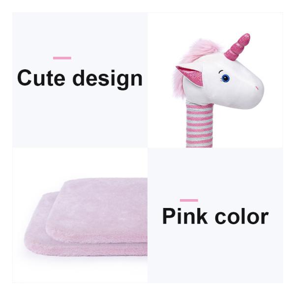 Cute Unicorn Pink Sisal Cat Scratching Post