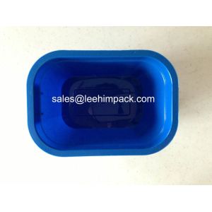 Heavy duty food grade plastic rectangular jar