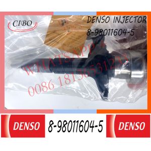 GENUINE AND BRAND NEW COMMON RAIL INJECTOR 8-98011604-5 8980116045 fuel injector