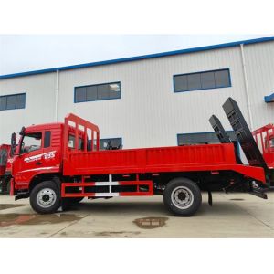 Dongfeng Quality New 4x2 Flatbed Tow Truck Cargo Flat Bed Dump Truck