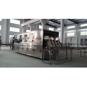 SS304 600BPH 20L Pure Water Filling Machine With Bottle Washing Function