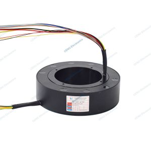 Cheap Industry Automatic Equipment Low Temperature Slip Ring with Through Hole 50rpm for sale