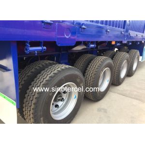 LML9400TPB Fence Semi Trailer 4 Axles Bulk Cargo Semi Trailer