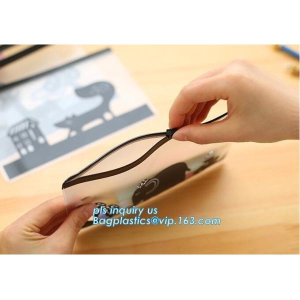 LDPE PP PVC FOIL plastic slider zip k clothing packaging bag with zipper, PE