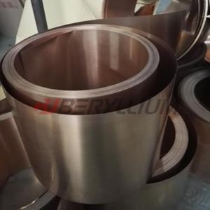 UNS C17200 Beryllium Copper Cube 2 Coil Hardness 360HV