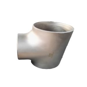 ASTM AB15 UNS S31803 HT193876 Seamless Stainless Steel Pipe Fittings EQ TEE 4″