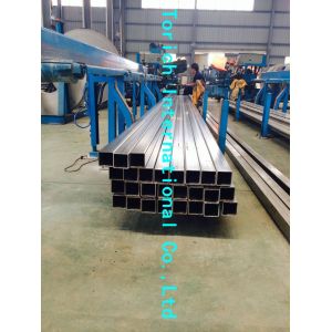 Rectangular Welded Steel Tube , ASTM A554 Welded Stainless Steel Mechanical