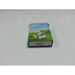 Rectangle Metal Cigar Tin Container ,Cigar Packaging Tin Container