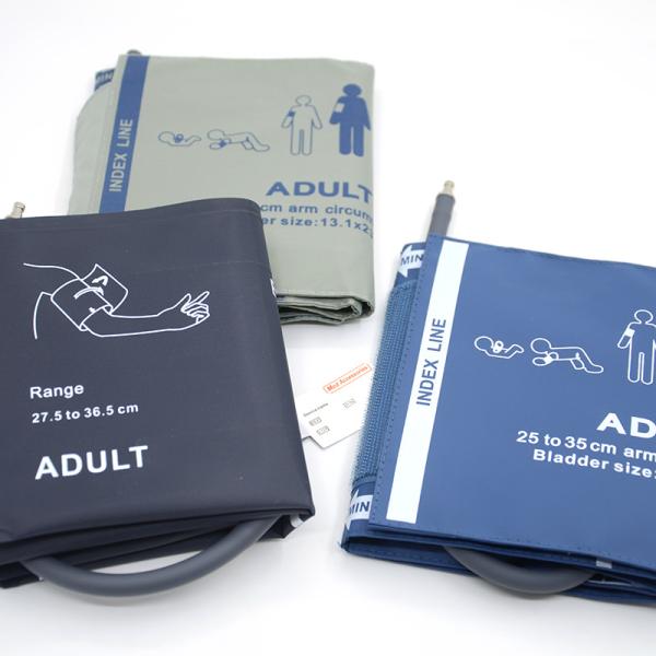 Reusable Single Tube Air Hose NIBP Cuff for Non Invasive Blood Pressure Machine