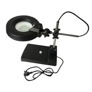 ESD Safe Fluorescent Illuminated Magnifying Lamp Desktop Lens T9 22 Watt