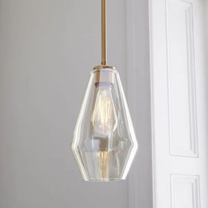 Cheap Nordic Simple D30cm Glass Pendant Dining Room Light Bedroom Creative Personality American for sale