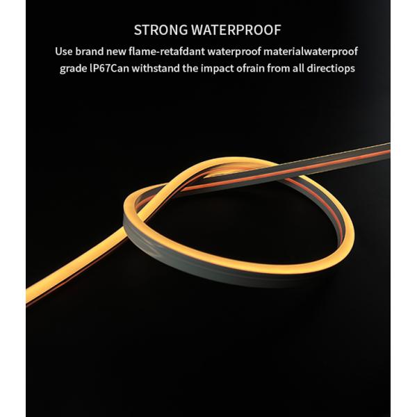 Silicone Waterproof Neon Lights 08*14mm 120LED/M Side View Neon LED Flexible 12V RGB