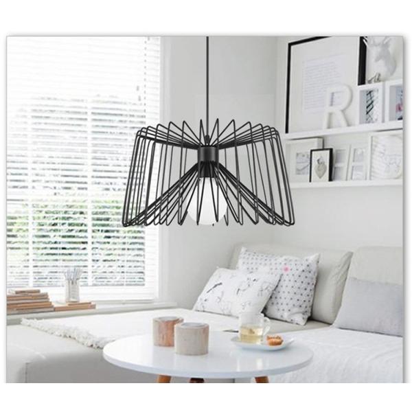Retro indoor Vintage LED blub iron metal lampshade warehouse style modern pendant light