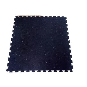 China 1000mm*1000mm Interlocking Rubber Mat Square Sport Rubber Mats Removable on sale