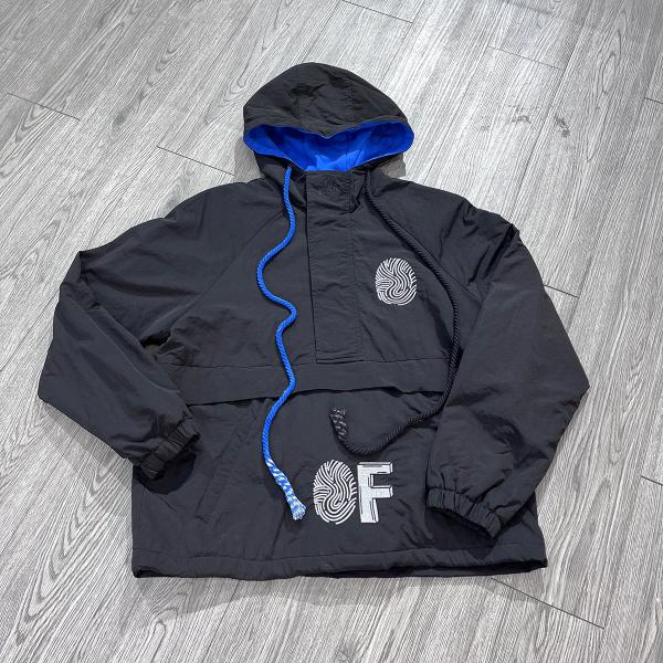 Label Customized Printing Label Men's Outdoor Winter Nylon Jacket With Hidden