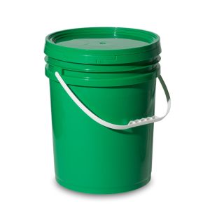 Customized Logo Paint Container Stacking Empty Plastic Barrel with Tamper