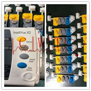 MP2 X2 M3002A Patient Monitor Keypress Silicone Pads